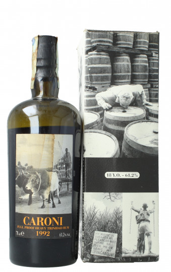 Caroni Trinidad Rum 18  Years Old 1992 70cl 61.2% Velier VERY LOW LEVEL
