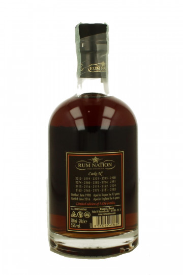 Caroni Trinidad Rum 18 Years Old 1998 2016 70cl 55% Rossi & Rossi Rum Nation