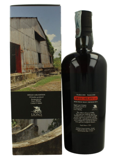 Caroni Trinidad Rum 18yo 2000 2018 70cl 65.4% Lion's - Rum