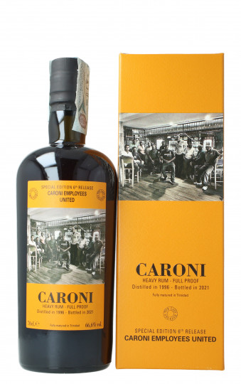 Caroni Trinidad Rum 1996 2021 70cl 66.6% Velier- Employees United - Rum