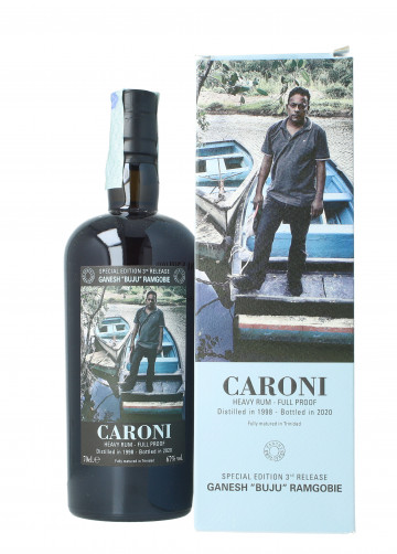 Caroni Trinidad Rum 1998 2020 70cl 67% Velier -Ganesh Buju Ramgobie