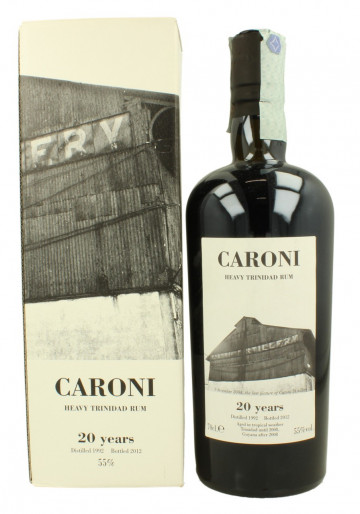 Caroni Trinidad Rum 20 year old 1992 2012 70cl 55% Heavy - Rum