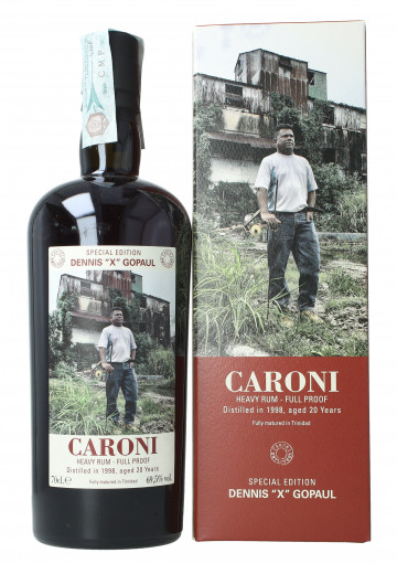 Caroni Trinidad Rum 20 year old 1996 70cl 69.5% Velier -Dennis X Gopaul