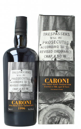 Caroni Trinidad Rum 20 Year Old 1996 70cl 70.1% Velier -