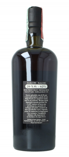 Caroni Trinidad Rum 21 year old 1985 2005 70cl 62% Velier -  no box 1314 bottles produced