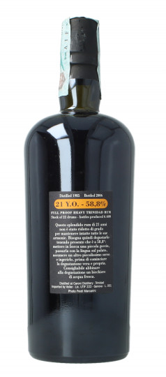Caroni Trinidad Rum 21 year old 1985 2006 70cl 58.8% Velier -  no box 6600 bottles produced