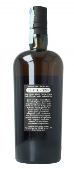 Caroni Trinidad Rum 22 year old 1983 2005 70cl 52% Velier -  no box 20986 bottles produced