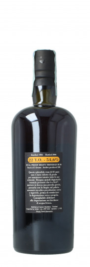 Caroni Trinidad Rum 22 year old 1984 2006 70cl 54.6% Velier -  no box 580 bottles produced