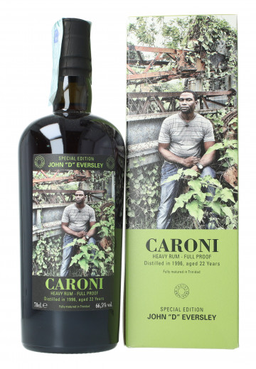 Caroni Trinidad Rum 22 year old 1996 70cl 66.5% Velier -John D Eversley