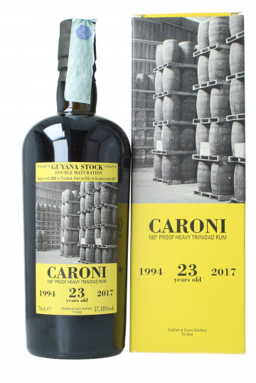 Caroni Trinidad Rum 23 year old 1994 2017 70cl 57.18% Velier -  box