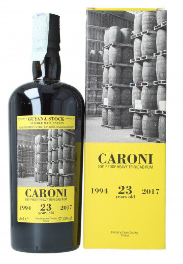 Caroni Trinidad Rum 23 year old 1994 2017 70cl 57.18% Velier -double maturation