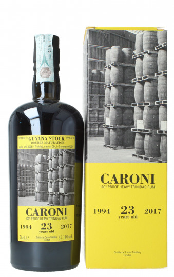 Caroni Trinidad Rum 23 year old 1994 2017 70cl 57.18% Velier -double maturation