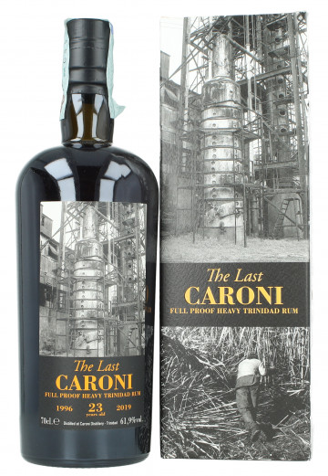 Caroni Trinidad Rum 23 Year Old 1996 2019 70cl 61.9% Velier The last