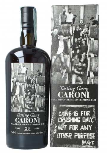 Caroni Trinidad Rum 23 Year Old 1996 2019 70cl 63.5% Velier Tasting gang