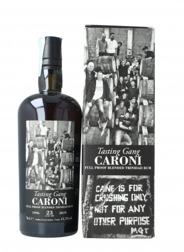 Caroni Trinidad Rum The Tasting Gang 23 Years old 1996 2019 70cl 63.5% Velier -