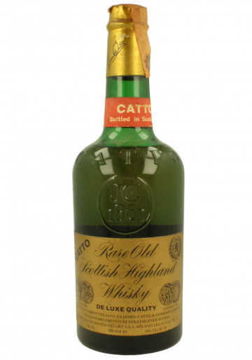 CATTO'S Bot.60/70's 75cl 43% - Blended