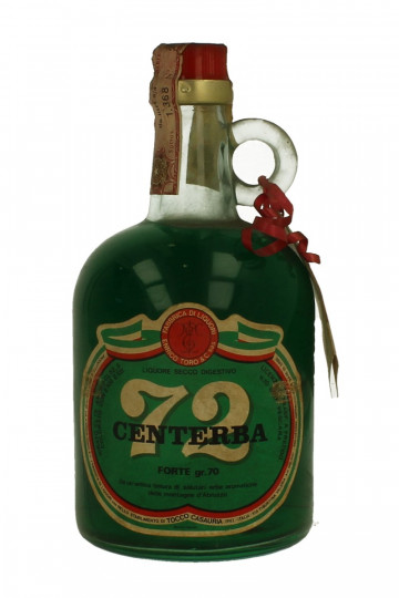 Centerbe 72  old Italian Liquor Bot 60/70's 75cl 70%