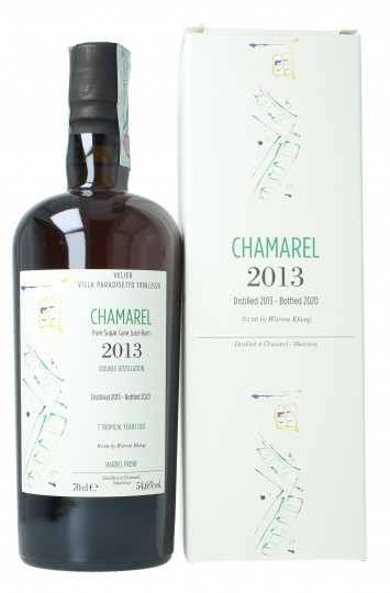 CHAMAREL rum Mauritius 7 years old 2013 2020 70cl 54.6% Velier - Tropical Aging