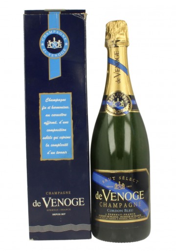 CHAMPAGNE DE VENOGE BRUT CORDON BLEU OLD COLLECTOR BOTTLE  75CL