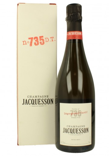 CHAMPAGNE JACQUESSON  CUVEE N 735 70CL 12% DEGORGEMENT TARDIV 