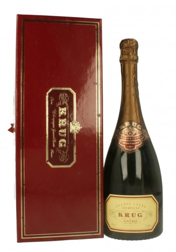 CHAMPAGNE KRUG CRAN CUVEE COFFRET  OLD COLLETOR BOTTLE  75 CL