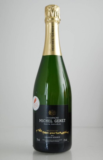 CHAMPAGNE MICHEL GENET 2007 75CL 12% CHARDONNAY GRAN CRU - BLANC DE BLANCS BRUT GRAND RESERVE - MEDAILLE DE BRONZE PARIS 2012