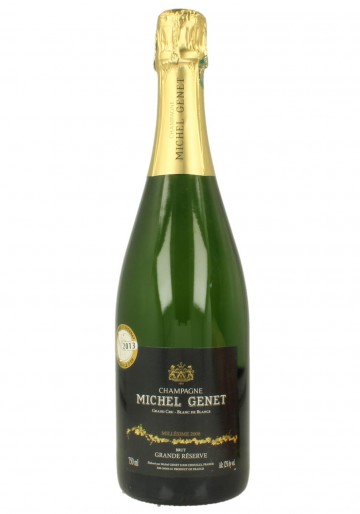 CHAMPAGNE MICHEL GENET BRUT BLANC DE BLANC RESERVE GRAND CRU 2008 75CL