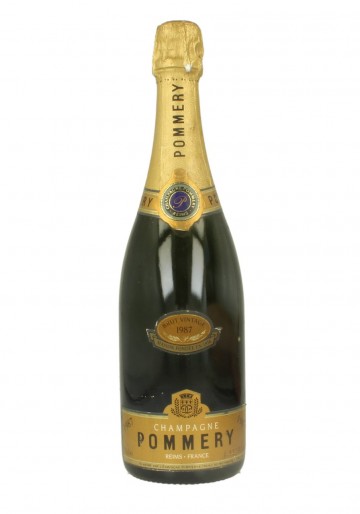 CHAMPAGNE POMMERY OLD COLLECTOR BOTTLE  1987  75   CL