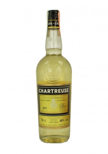CHARTREUSE  YELLOW  LABEL  OLD BOTLE 70 CL 40%
