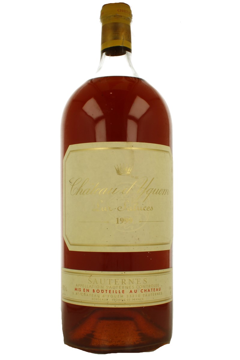Chateau D'Yquem Sauternes 1999 6 litres !!!! 14% OB- - Prodotti