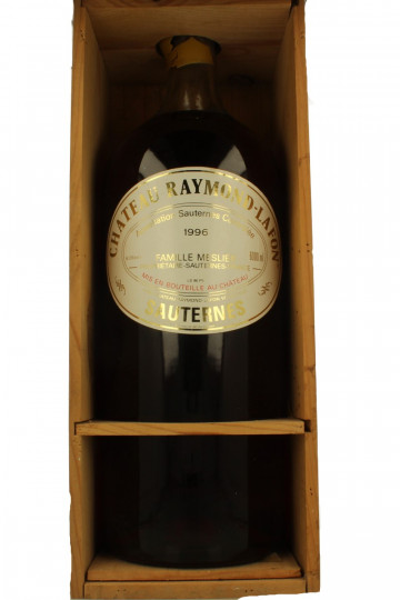 Chateau Raymond Lafon Sauternes 1996 6 litres !!!! OB-