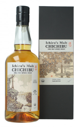CHICHIBU  Ichiro's Malt 70cl 51.5% Lmdw - Paris edition  2022