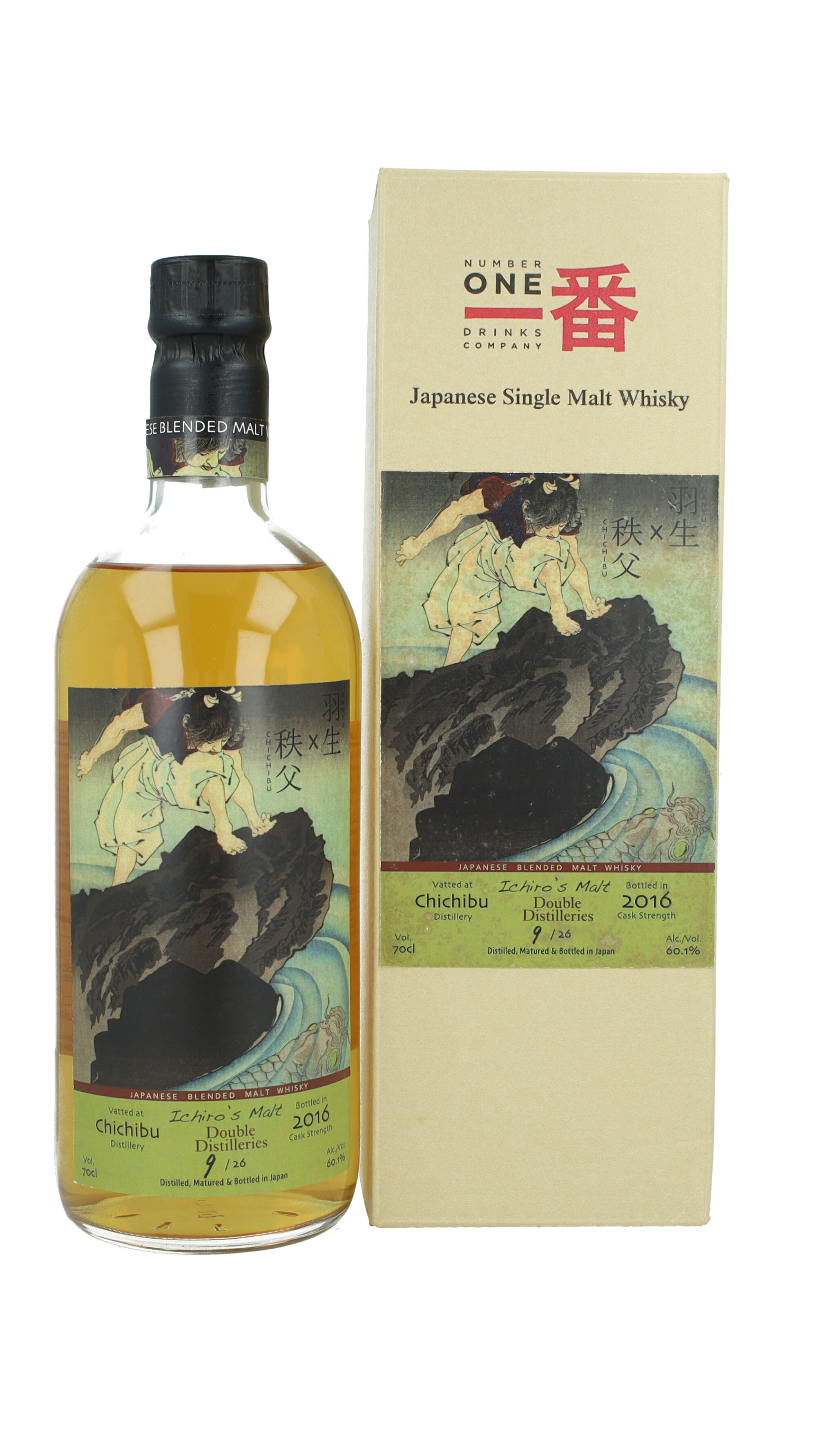 CHICHIBU Ichiro's Malt Ghost Series n. 8 Bottled 2016 70cl 60.1