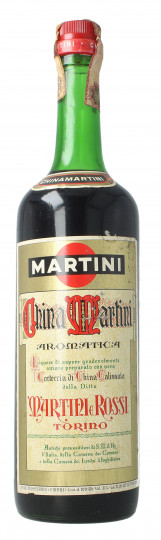 CHINA Martini Italian Liquor 1960 -1970 circa 100cl 31%
