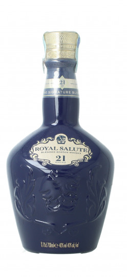 CHIVAS Blended Scotch Whisky 21 year old 70cl 40% Royal Salute ceramic