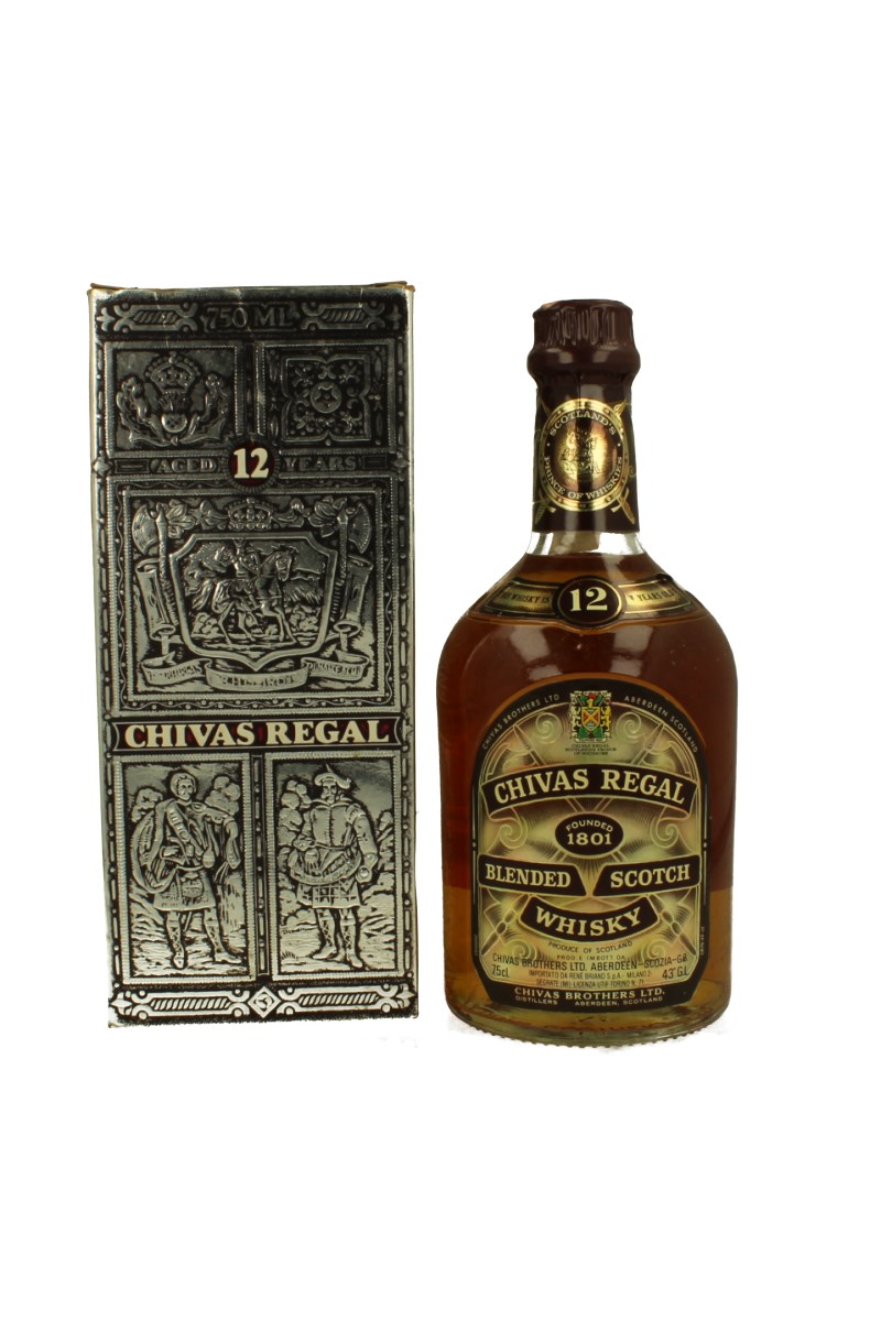 CHIVAS REGAL 12yo Bot.1970/1980's 75cl 43% - Products