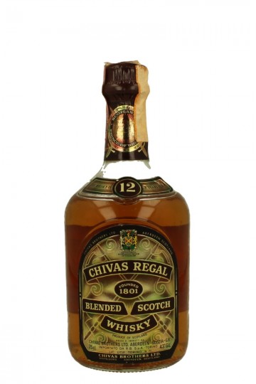 CHIVAS REGAL 12yo Bot.1970/1980's 75cl 43%