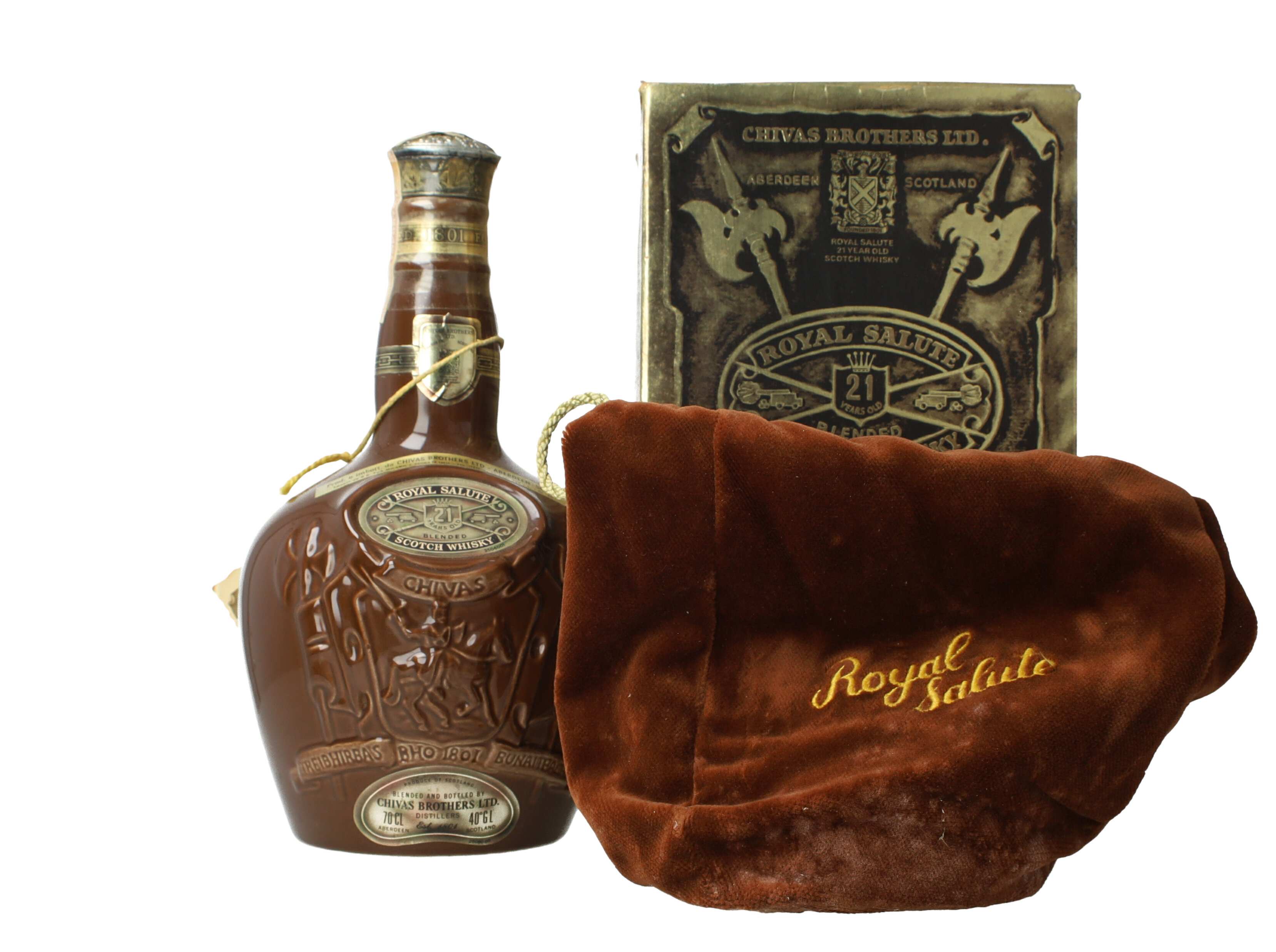 Chivas Regal Royal Salute 21 year old Bot in The 90's 70cl 40