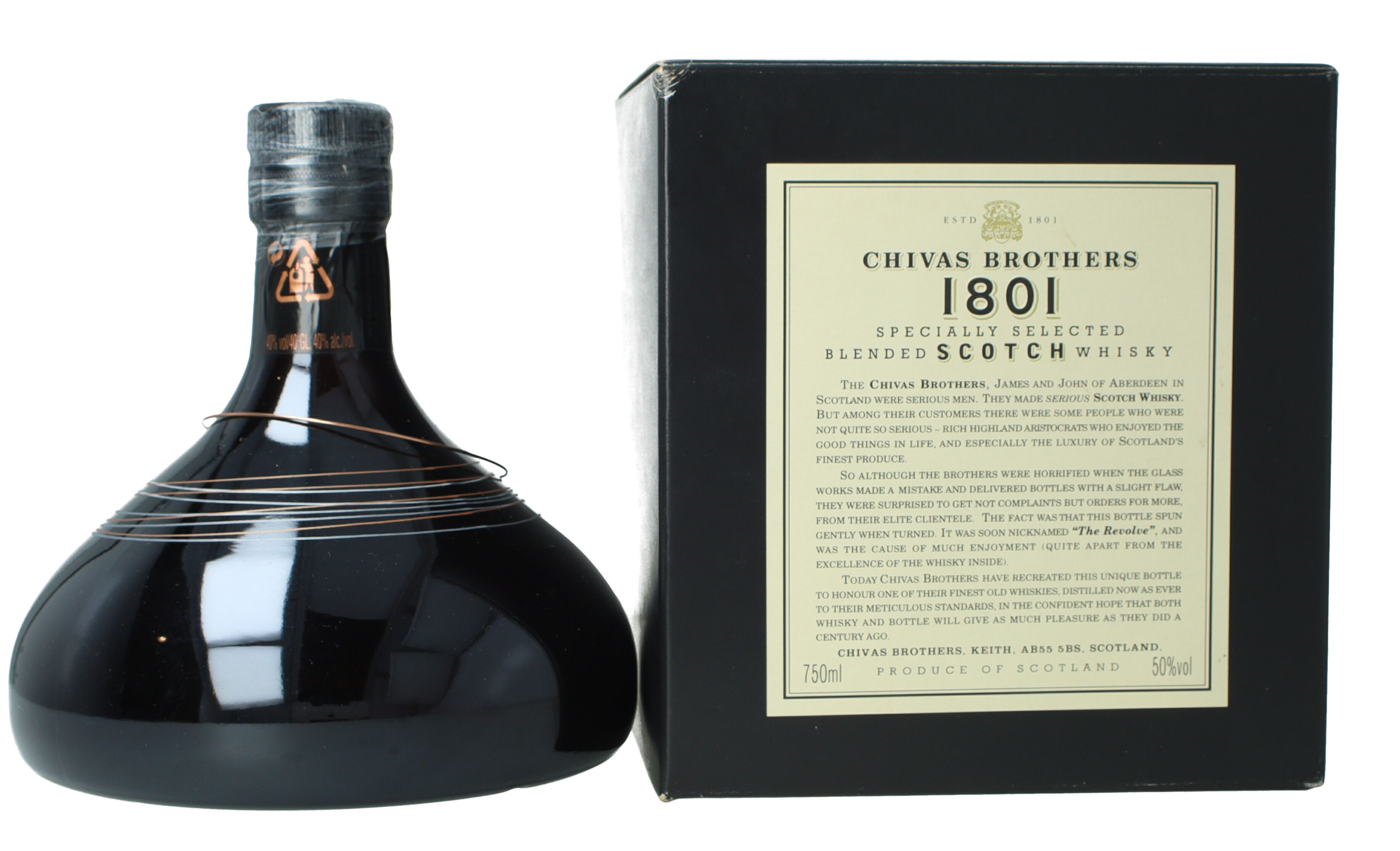 Chivas Revolve Blended Scotch Whisky 75cl 50% - Products - Whisky
