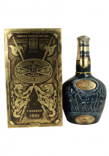 CHIVAS Royal Salute 21yo Bot.90's 70cl 40% Blue Ceramic - Blended