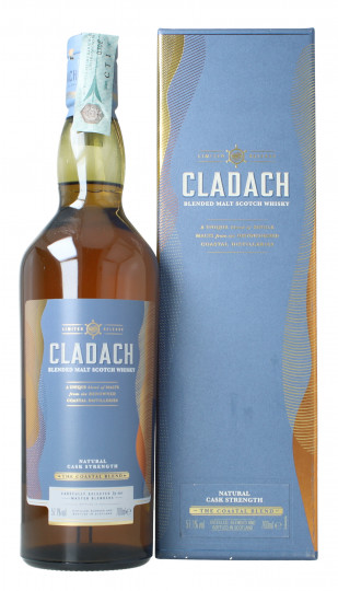 Cladach  Coastal  Blended  Scotch Whisky 70cl 57.1%