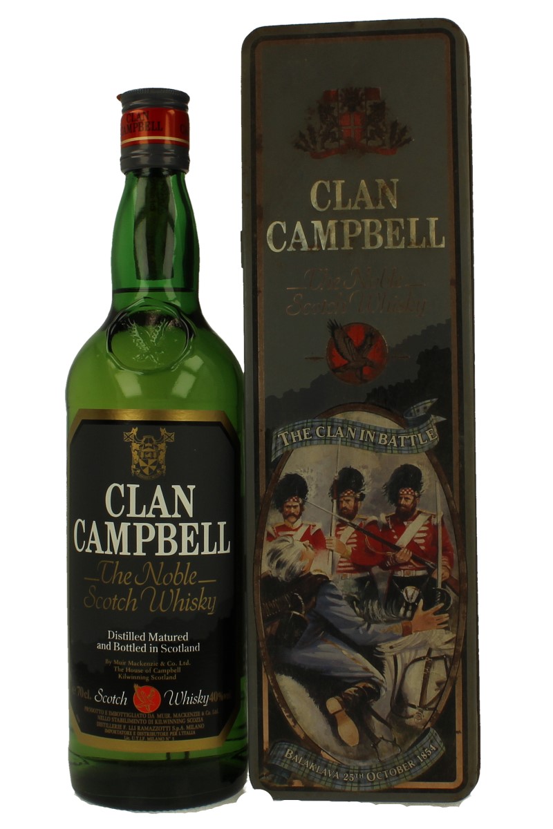 Clan Campbell Scotch Whisky 70cl 40 Products Whisky Antique