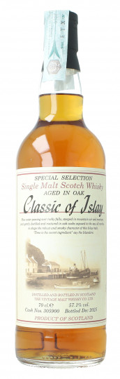 CLASSIC OF ISLAY For Italy Islay Scotch Whisky 70cl 57.1% Jack Wiebers -