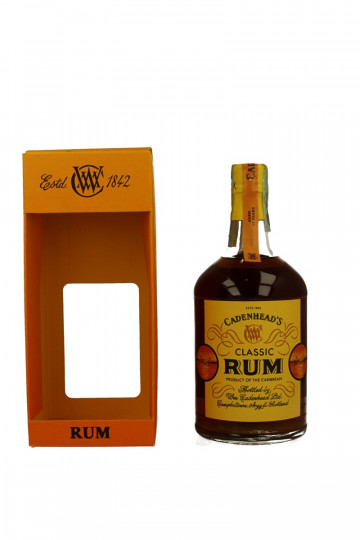 CLASSIC RUM 70cl 50% Cadenhead's - Caribbean Rum-