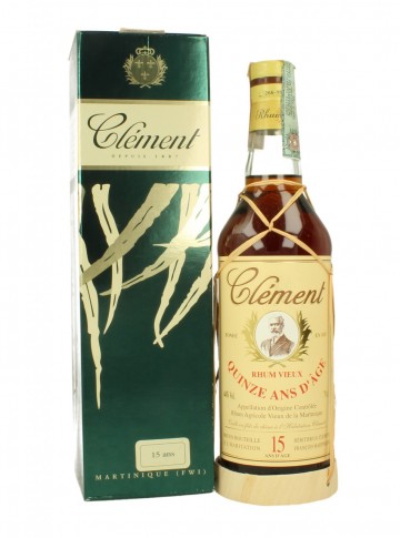 CLEMENT 15yo 70cl 44% - Rhum Vieux Agricole