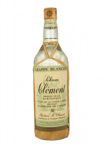 CLEMENT RHUM 75cl 50% - Grappe Blanche