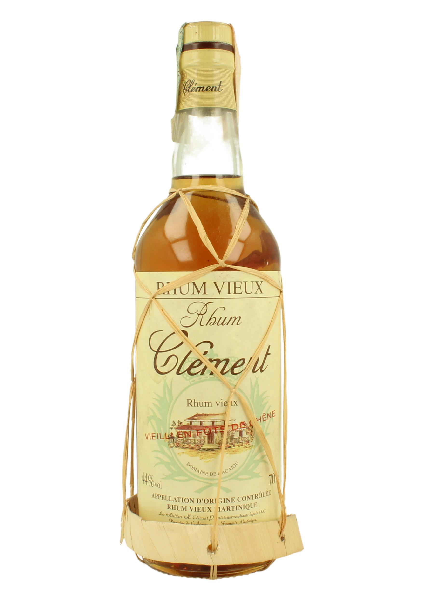 CLEMENT RHUM Bot.90's 70cl 44% - Rhum Vieux - Products