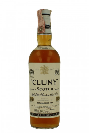 CLUNY   Old  Scotch  Whisky Bot.70's 75cl 43% McPherson - Blended- amazing taste