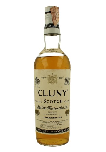 CLUNY White Label Bot.60/70's 75cl 43% John & MacPherson