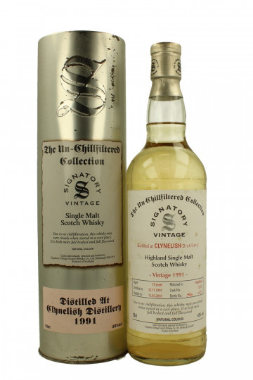 CLYNELISH 13yo 1991 2004 70cl 46% Signatory cask 1273